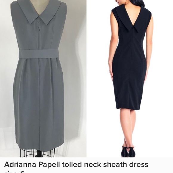 Gray size 6 super cute dress - Picture 3 of 4